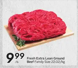 Sobeys Fresh Extra Lean Ground Beef offer