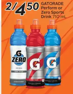 Sobeys GATORADE Perform or Zero Sports Drink offer