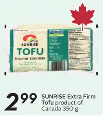 Sobeys Extra Firm Tofu offer