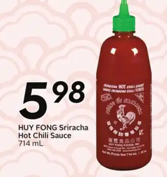 Sobeys Sriracha Hot Chili Sauce offer