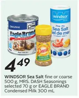Sobeys WINDSOR Sea Salt offer