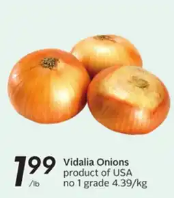 Sobeys Vidalia Onions offer