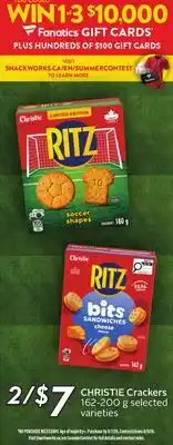 Sobeys Crackers offer