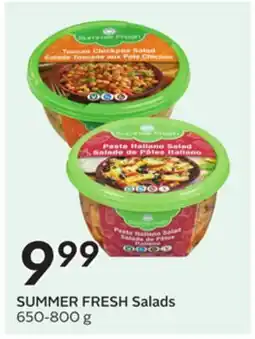 Sobeys Salads offer