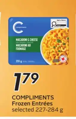 Sobeys COMPLIMENTS Frozen Entrées offer