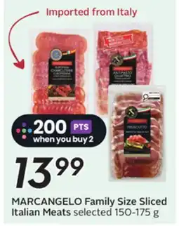 Sobeys Family Size Sliced Italian Meats offer