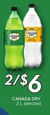 Sobeys CANADA DRY offer