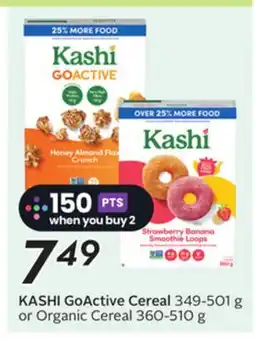Sobeys GoActive Cereal offer