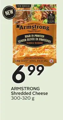 Sobeys ARMSTRONG Shredded Cheese offer