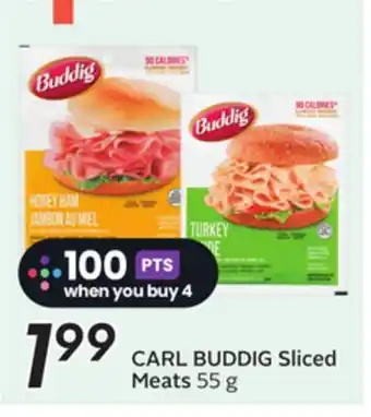 Sobeys CARL BUDDIG Sliced Meats offer