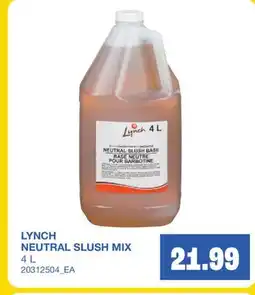 Wholesale Club NEUTRAL SLUSH MIX offer