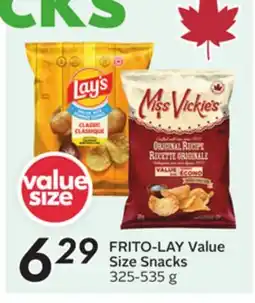 Sobeys FRITO-LAY Value Size Snacks offer
