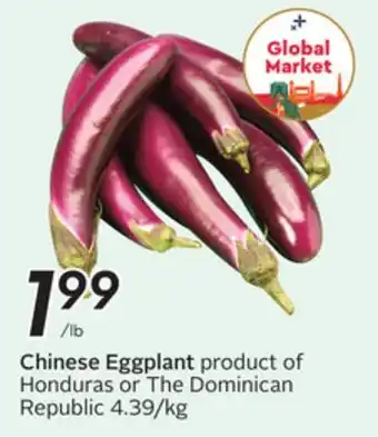 Sobeys Chinese Eggplant offer