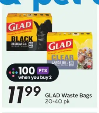 Sobeys GLAD Waste Bags offer