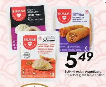 Sobeys Asian Appetizers offer
