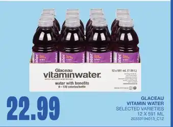Wholesale Club VITAMIN WATER offer