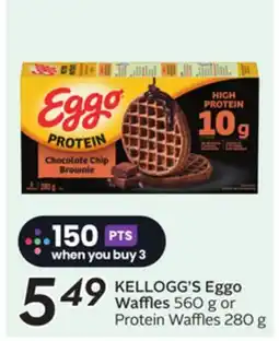 Sobeys KELLOGG'S Eggo Waffles offer