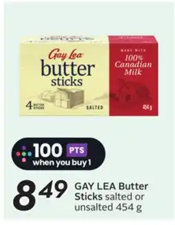 Sobeys GAY LEA Butter Sticks offer