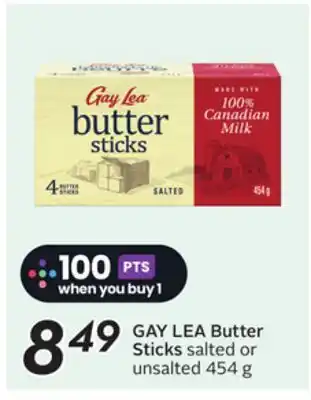 Sobeys GAY LEA Butter Sticks offer