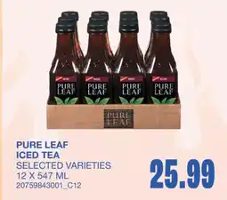 Wholesale Club ICED TEA offer