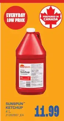 Wholesale Club KETCHUP offer