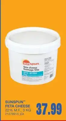 Wholesale Club FETA CHEESE offer