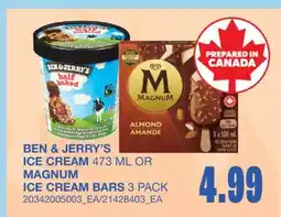 Wholesale Club ICE CREAM 473 ML OR ICE CREAM BARS offer