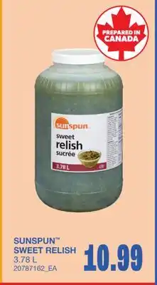 Wholesale Club SWEET RELISH offer