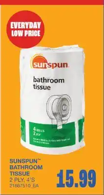 Wholesale Club BATHROOM TISSUE, 2 PLY, 4'S offer