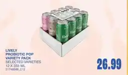 Wholesale Club PROBIOTIC POP VARIETY PACK offer