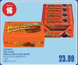 Wholesale Club REESE'S BIG CUPS, 16'S offer