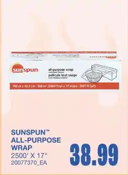 Wholesale Club ALL-PURPOSE WRAP, 2500' X 17 offer