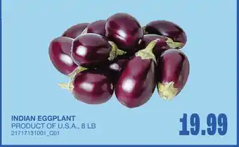 Wholesale Club INDIAN EGGPLANT, 8 LB offer