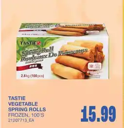 Wholesale Club VEGETABLE SPRING ROLLS, 100's offer