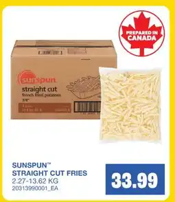 Wholesale Club STRAIGHT CUT FRIES offer