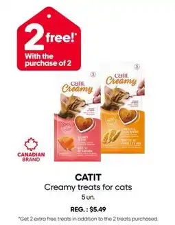 Mondou CATIT Creamy treats for cats offer