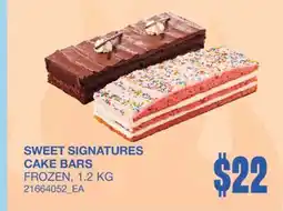 Wholesale Club CAKE BARS offer