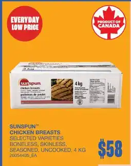 Wholesale Club CHICKEN BREASTS offer
