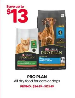 Mondou PRO PLAN All dry food for cats or dogs offer