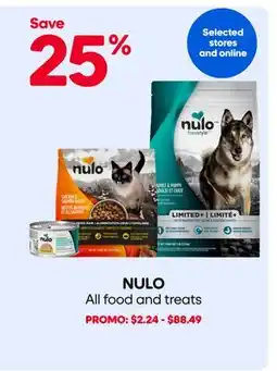 Mondou NULO All food and treats offer