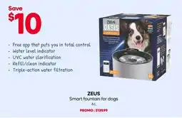 Mondou ZEUS Smart fountain for dogs offer