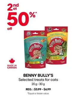 Mondou BENNY BULLY'S Selected treats for cats offer