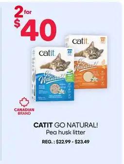 Mondou CATIT GO NATURAL! Pea husk litter offer