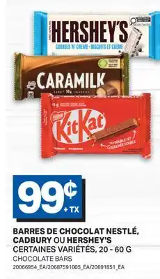 L'Intermarché BARRES DE CHOCOLAT | CHOCOLATE BARS offer