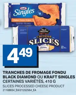 L'Intermarché TRANCHES DE FROMAGE FONDU SINGLES | SLICES PROCESSED CHEESE PRODUCT offer