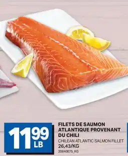 L'Intermarché FILETS DE SAUMON ATLANTIQUE PROVENANT DU CHILI | CHILEAN ATLANTIC SALMON FILLET offer