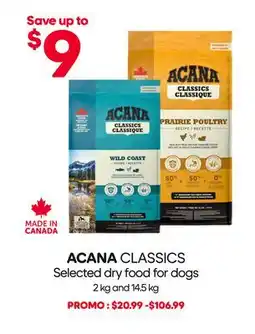 Mondou ACANA CLASSICS Selected dry food for dogs offer