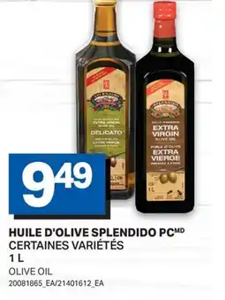 L'Intermarché HUILE D'OLIVE SPLENDIDO | OLIVE OIL offer