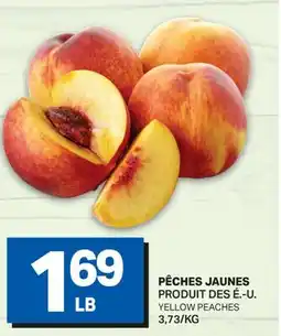 L'Intermarché PÊCHES JAUNES | YELLOW PEACHES offer