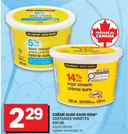 L'Intermarché CRÈME SURE | SOUR CREAM offer